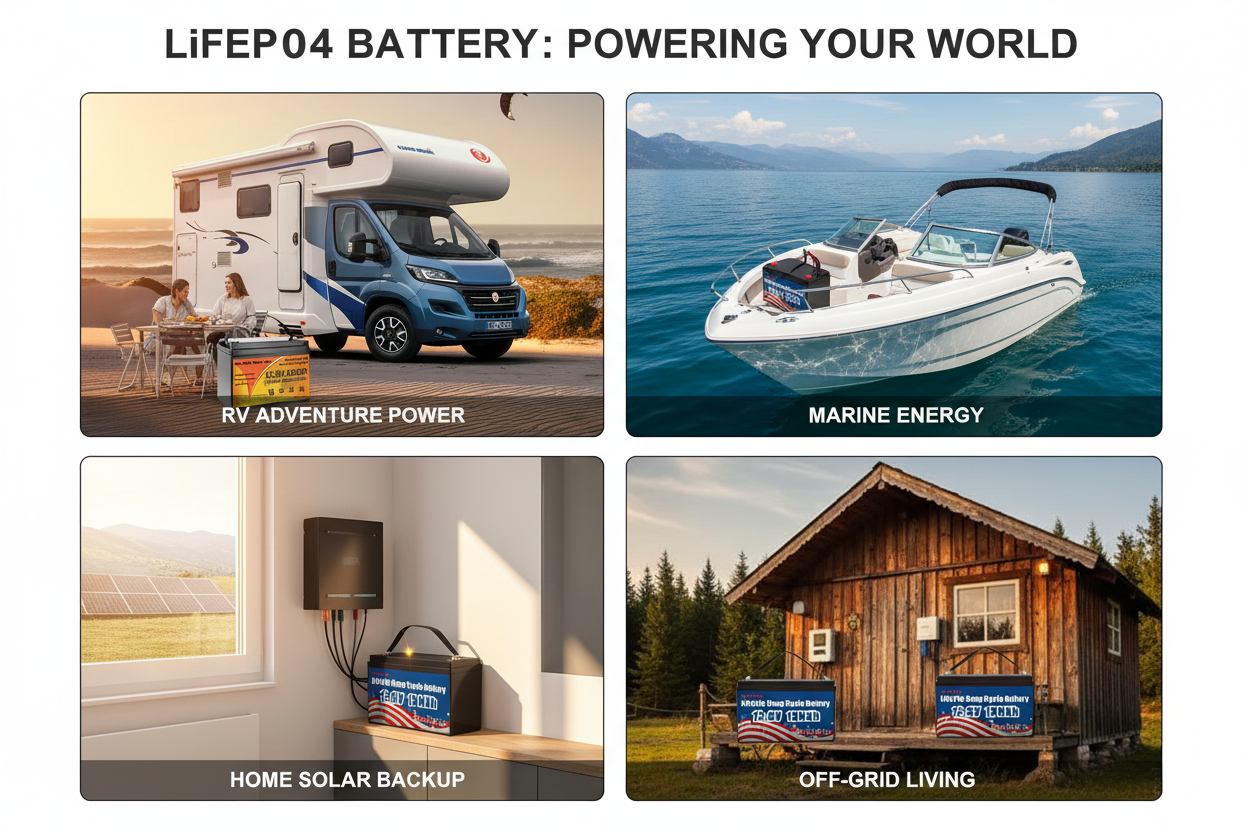 Why LiFePO4 Batteries Are the Future of Off-Grid Power