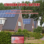 Heavy-Duty 12V 100Ah Group 31 LiFePO4 - Industrial Grade Battery with 100A BMS