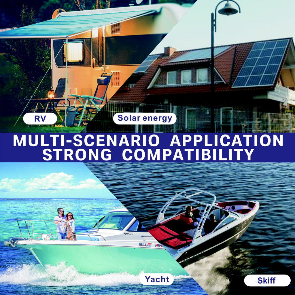 100Ah 12V LiFePO4 Battery Group 31 - Long-Life Lithium with 100A BMS for Solar &amp; RV