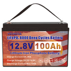Eco-Friendly 12V 100Ah LiFePO4 Battery - Group 31 Green Energy Solution with 100A BMS