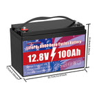 Eco-Friendly 12V 100Ah LiFePO4 Battery - Group 31 Green Energy Solution with 100A BMS