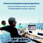 Premium 12V 100Ah Group 31 Battery - LiFePO4 Technology with Waterproof 100A BMS