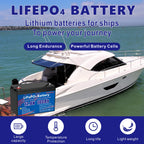 100Ah 12V LiFePO4 Battery Group 31 - Long-Life Lithium with 100A BMS for Solar &amp; RV