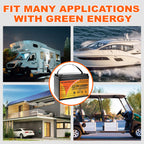 12V 100Ah LiFePO4 Battery Group 31 | 100A BMS 8000 Cycles