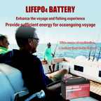 Heavy-Duty 12V 100Ah Group 31 LiFePO4 - Industrial Grade Battery with 100A BMS