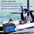 100Ah 12V LiFePO4 Battery Group 31 - Long-Life Lithium with 100A BMS for Solar &amp; RV